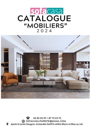 Calaméo - Mini Catalogue Mobilier 2024