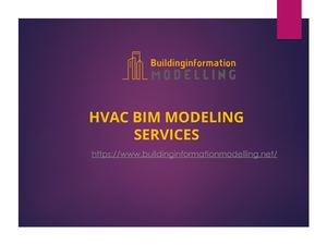 Hvac Bim Modeling Services