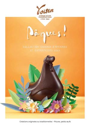 Catalogue Pâques Chocolats Voisin