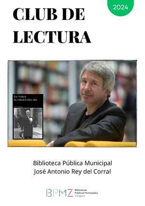 El orden del día, Éric Vuillard