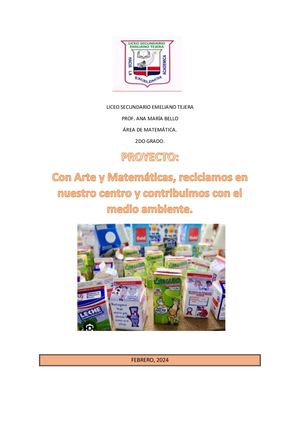 Proyecto Final Reciclaje