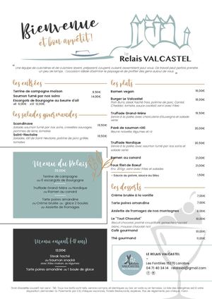 LE RELAIS VALCASTEL - HIVER 2024