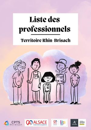 Liste Des Professionnels pour Les Aidants - CPTS Rhin Brisach
