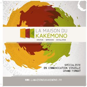 Plaquette commerciale La Maison du Kakémono