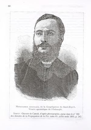 Le catholicisme et la vapeur au centre de l'Afrique : Premier Rapport à Rome (6 septembre 1894) sur l'état de son vicariat de Mgr Prosper Augouard, vicaire apostolique de l'Oubanghi. Par P. Coulon, 2001, R: ( CSSP )