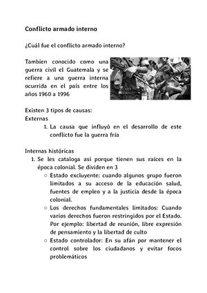 Conflicto Armado Interno