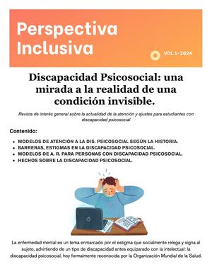 Discapacidad Psicosocial
