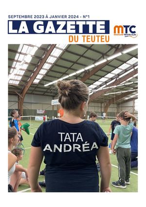 Gazette septembre 23 - janvier 24