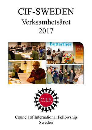 2017 CIF Sweden Verksamhetsberättelse