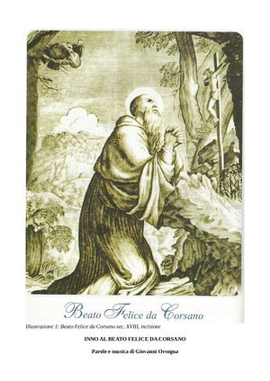 Inno al Beato Felice Da Corsano Finale 2