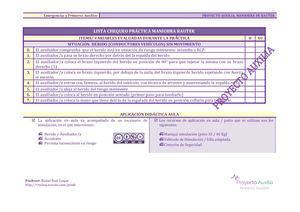 Lista Cotejo Maniobra Rautek