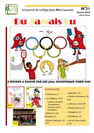 Journal Du JaMais Lu n°31 Février 2024