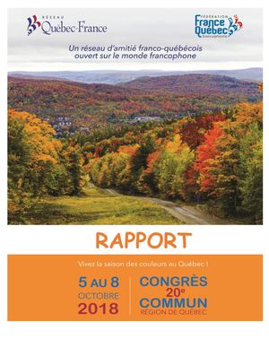 Le Rapport du Vingtième Congrès Commun