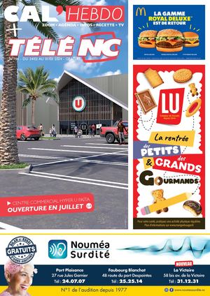 TELE NC + CAL'HEBDO  N°788 - Du 24 février au 01 Mars 2024