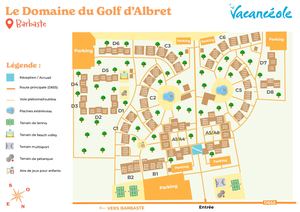 Plan Le Domaine Du Golf D'albret