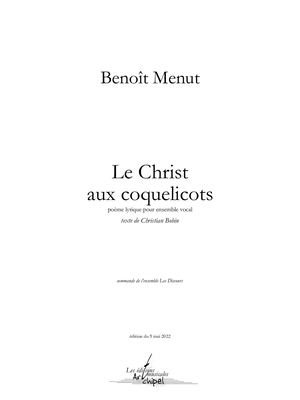 Menut - 84 - Le Christ Aux Coquelicots Ext