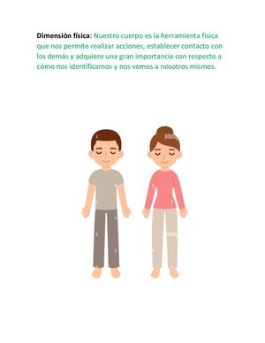 Dimenciones Del Ser Humano