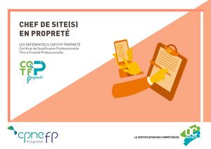 REFERENTIEL CQP TFP Chef de site