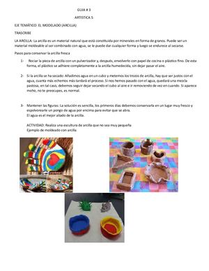 Guía # 3 Artistica 5
