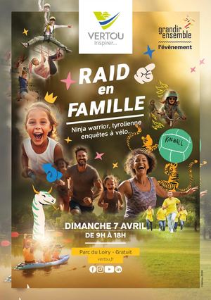 Raid en Famille - Grandir Ensemble l'évènement