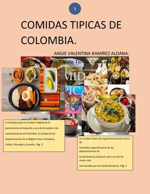 Comidas Tipicas De Colombia Valentina