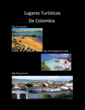 Lugares Turísticos De Colombia