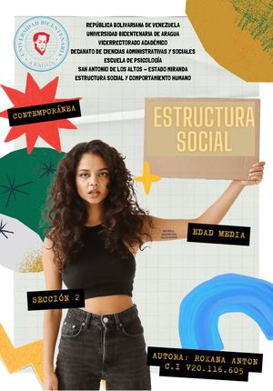 Roxana Anton Estructura Social