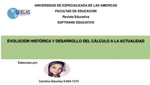 ORIGEN Y EVOLUCION DEL CALCULO