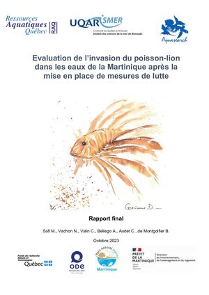 Evaluation de l’invasion du poisson-lion dans les eaux de la Martinique après la mise en place de mesures de lutte