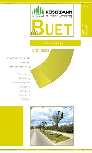 De Buet Mäerz Abrëll 2024