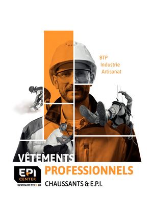 EPI CENTER - Vêtements professionnels - Chaussant & EPI