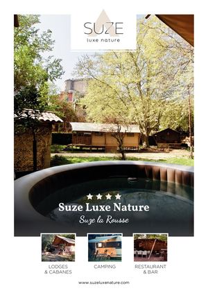 Dépliant Suze Luxe Nature- Suze la Rousse