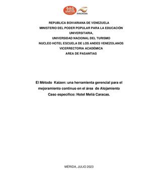 Informe N°1784 Pasantia Administrativa Trabajo De Grado 2023