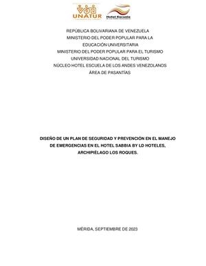 Informe N°1790 Pasantia Administrativa Trabajo De Grado 2023