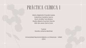 Practica Clinia I
