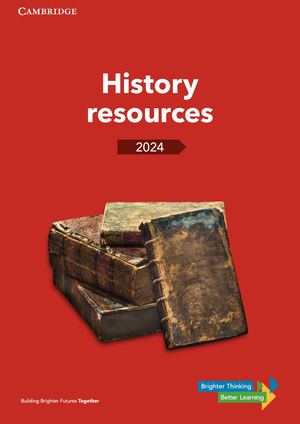 UK History Catalogue 2024