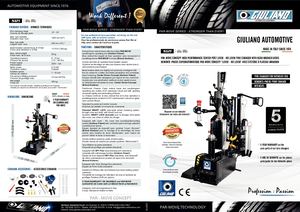 S121 Tire changer Brochure - EN FR