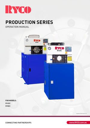Ryco Ry65 & Ry80 Operation Manual