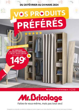 MR BRICOLAGE - PRODUITS PRÉFÉRÉS - MARS 2024