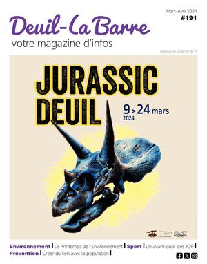 Deuil-La Barre Votre magazine d'infos / N°191 / Mars-Avril 2024