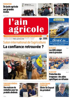 Ain Agricole jeudi 29 février 2024