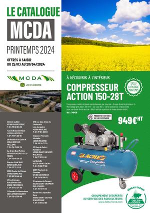 Catalogue Printemps 2024 Mcda