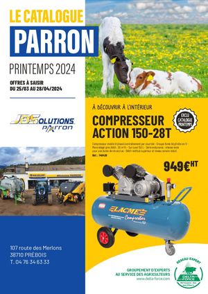 Calaméo - Catalogue Printemps 2024 Parron