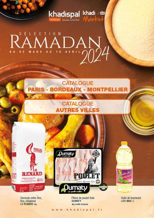 Khadispal Catalogue Sélection Ramadan 2024