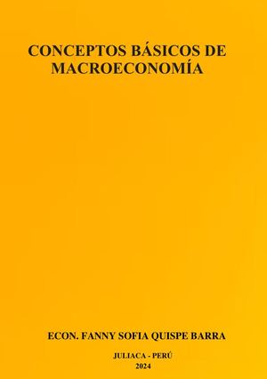 Conceptos Básicos De Macroeconomía
