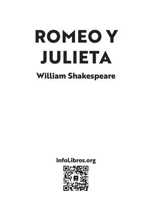 Romeo Y Julieta William Shakespeare