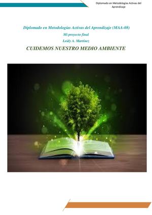 CUIDEMOS NUESTRO MEDIO AMBIENTE