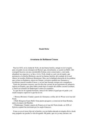 6 Robinson Crusoe ce Daniel Defoe