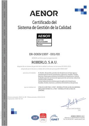ISO 9001 05022027 Roes