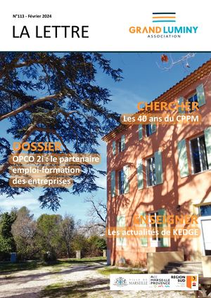 LA LETTRE DE GRAND LUMINY N°113